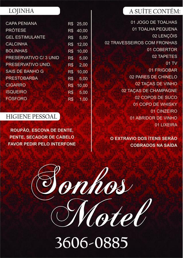 Sonhos Motel (Adults Only) Colombo Eksteriør bilde